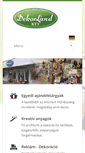 Mobile Screenshot of dekorland.hu